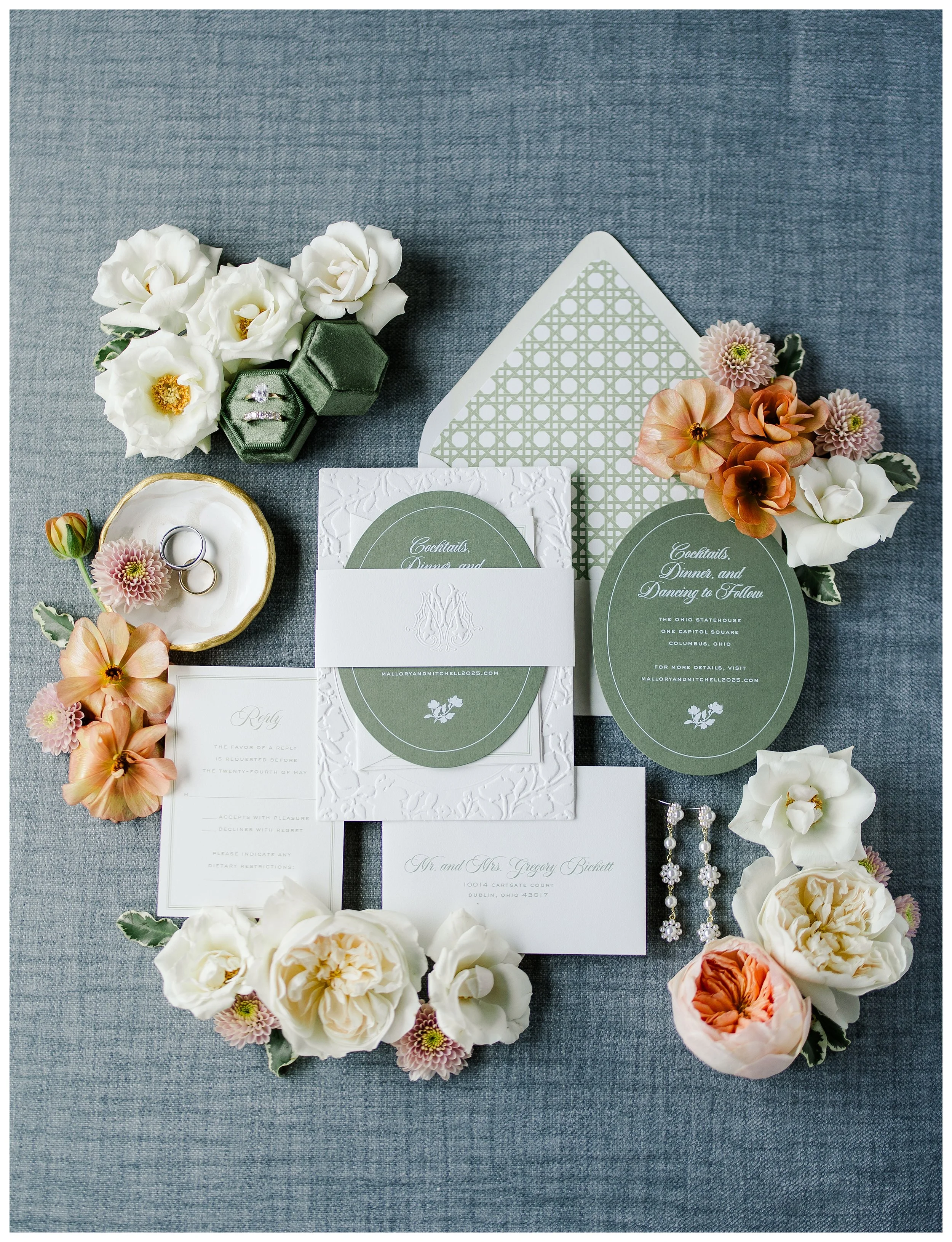 Mallory & Mitchell, photographed by Starling Studio in Columbus, Ohio